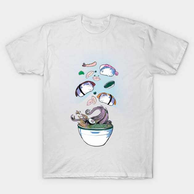 Sushi - all you can eat - strange T-Shirt by Uwaki